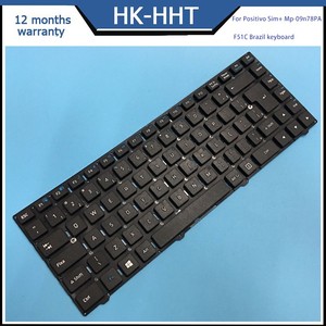 HK-HHT BR Brazil Máy Tính Xách Tay Bàn Phím teclado positivo Sim + Mp-09n78PA f51c máy tính xách tay - Product Image 4