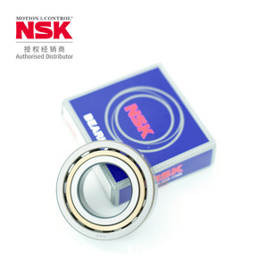 ตลับลูกปืนเม็ดกลมสัมผัสเชิงมุม Nsk รุ่น 7304 7311 M แบบกรงทองแดง แถวเดียว สำหรับโรงงานผลิต - Product Image 4