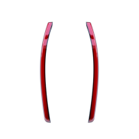 Feu arrière extérieur pour sacoche de selle avec clignotant ambre pour Touring Street Glide Road Glide Limited 2024+