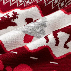Suéter y Chaleco de Punto Navideños Personalizados Unisex 100% Algodón con Lindos Estampados para Niños y Niñas para las Temporadas de Invierno, Otoño y Primavera - Product Image 5