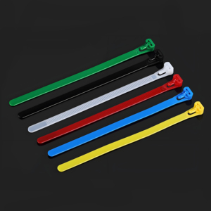 Bridas de nailon reutilizables marca XG de 8x250mm, Bridas de sujeción reutilizables de 7.6x250mm para uso industrial, Longitud 10 pulgadas - Product Image 1