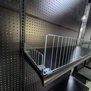 Étagère de supermarché robuste à simple face en acier, séparateur de rayonnage métallique 40x30x90cm à prix réduit - Product Image 4