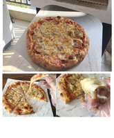 Four à pizza commercial en bois et pierre, four extérieur en briques autoportant pour la cuisson et la pâtisserie en extérieur