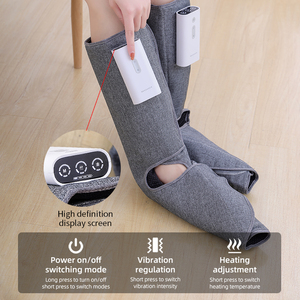 Neues Einstellbares Sequenzielles Beinmassagegerät mit Luftkompression für Füße und Waden zur Förderung der Durchblutung und Entspannung - Product Image 6