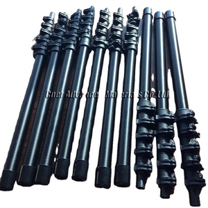 Pôles/Manches télescopiques d'inspection GPS en fibre de carbone avec pinces <span class=keywords><strong>2m</strong></span> 4m 6m 10m Acier au carbone Noir - Product Image 5