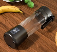 Oplaadbare draagbare elektrische blenderbeker via USB, mini plastic fruitpers blender