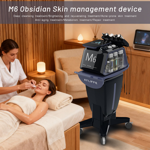 เครื่องดูดสูญญากาศแบบมืออาชีพ รุ่น Black M6 Obsidia รุ่นที่สี่ สำหรับดูแลผิวหน้าและผิวกาย ช่วยกระชับสัดส่วน ยกกระชับใบหน้า ได้รับมาตรฐาน CE - Product Image 4