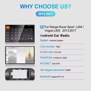 NaviHua Android Car Radio Auto 13" Touch Screen for Range Rover Sport L494 Vogue L405 Multimedia Carplay GPS Navigation Upgrade - Product Image 3