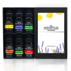 100% Pure Natural Skin Care ätherisches Öl Kit Pfefferminze Lavendel Aroma therapie ätherisches Öl Set