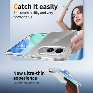 Étui pliable de haute qualité <span class=keywords><strong>pour</strong></span> <span class=keywords><strong>iPhone</strong></span> Duo, antichoc, transparent, personnalisé, anti-jaunissement, vente en gros <span class=keywords><strong>pour</strong></span> <span class=keywords><strong>iPhone</strong></span> 18 - Product Image 4