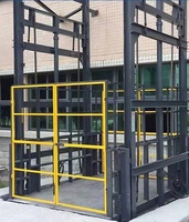 Nouvel élévateur de fret hydraulique fixe à rail en acier 380V, grande capacité, pour manutention de matériaux, chaîne, mine, entrepôt, levage électrique
