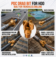 Буровое долото Drillsoltek 2026 PDC с индивидуальной настройкой, долото PDC для направленного бурения (HDD) водозаборных скважин и горнодобывающей промышленности