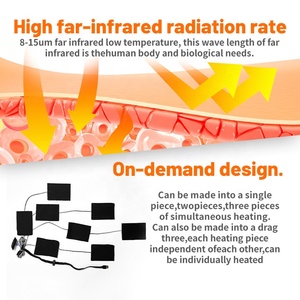 OEM có thể gập lại mềm bức xạ hồng ngoại xa Graphene điện sưởi ấm phim Bảng điều chỉnh và hệ thống sưởi ấm bán sỉ nhà sản xuất - Product Image 5