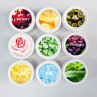 Organische natuurlijke fruitextracten hyaluronzuur vitamine C kruidenkersen jellyface peel gezichtsmasker antioxidant hydraterend verhelderend