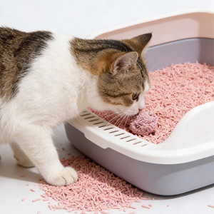 ถาดทรายแมวเต้าหู้พร้อมถ่านกัมมันต์ ทำจากแป้งข้าวโพด ถั่วเหลือง ย่อยสลายได้ เป็นมิตรกับสิ่งแวดล้อม สามารถทิ้งลงชักโครกได้ ไม่ก่อให้เกิดก้อนติดขัด - Product Image 1