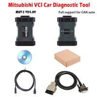 Herramienta de Diagnóstico Automotriz Mitsubishi MUT-3 VCI MUT III SE V24.09 J2534 para Programación de ECU OBD-II 12V OLIVER