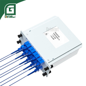 กล่อง Geteknet OEM ODM <span class=keywords><strong>แบบ</strong></span> Singlemode SM G657A1/A2 พร้อมขั้วต่อ SC/LC UPC ประกอบสำเร็จ  ตัวแยกสัญญาณ PLC <span class=keywords><strong>แบบ</strong></span> Cassette 1x16 LGX  ชนิดหลอดเหล็ก - Product Image 4