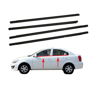 Sản xuất chuyên nghiệp tự động Bộ Phận Cơ Thể vành đai đúc Trims cửa sổ xe weatherstrip vành đai con dấu cho <span class=keywords><strong>Hyundai</strong></span> giọng - Product Image 1