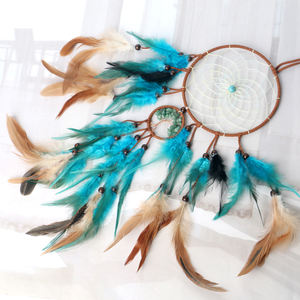 Cristaux de guérison en gros, artisanat, arbre de vie en aventurine verte, <span class=keywords><strong>attrape</strong></span>-rêves en cristal <span class=keywords><strong>pour</strong></span> la décoration - Product Image 4