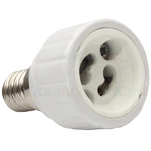 Adaptateur d'ampoule E14 à Gu10, convertisseur de base de lampe pour le remplacement de luminaires - Product Image 2