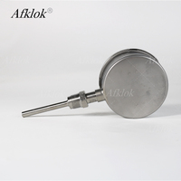 Thermomètre bimétallique universel de type axial/radial, garantie 1 an, OEM/ODM, instruments de mesure de la température, thermomètre