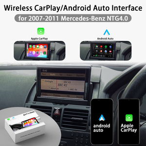 Multimédia Carplay sans fil pour Mercedes Benz Apple Carplay Android Auto Compatible avec NTG4.0 NTG4.5 NTG5.0 NTG5.5 NTG6.0 - Product Image 6
