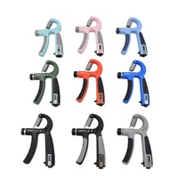 Equipo de Ejercicio para Fortalecer la Mano, Muñeca o Dedos, con Peso Ajustable de 5-60 kg, Contador Integrado, Personalizable