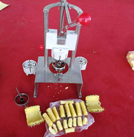 Handmatige ananasschilmachine Commerciële fruitenschiller van roestvrij staal Eenvoudige bediening