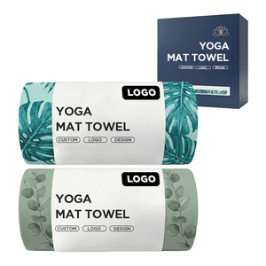 <span class=keywords><strong>Serviette</strong></span> de yoga avec points antidérapants, <span class=keywords><strong>serviette</strong></span> de yoga absorbante pour le yoga chaud, le Bikram, le Pilates et le fitness - Product Image 1