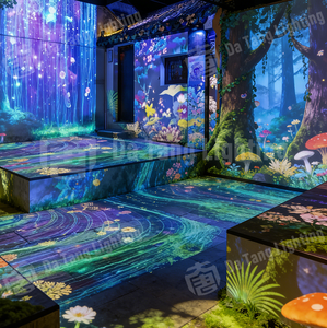 Système de projection artistique pour jardin extérieur avec mapping vidéo 3D, projecteur d'éclairage paysager numérique holographique 4K - Product Image 6