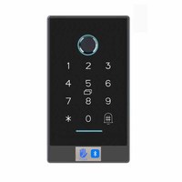 Système de contrôle d'accès biométrique intelligent Bluetooth DC12V avec gestion par application, machine de contrôle d'accès intelligente TTLOCK avec clavier pour la sécurité du bureau