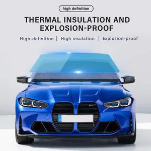 Aishide 1,52 × 30 M 60 Zoll * 100 Fuß Automotiv-Fensterfolie VLT35% Nano Solar 2 PLY NC-702 Autofolie 2 Mil Carbon-Fensterfolie