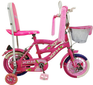 <span class=keywords><strong>Vélo</strong></span> pour filles en acier à une vitesse, 12 <span class=keywords><strong>pouces</strong></span>, avec panier en plastique et logo personnalisé - Modèle populaire 2024 - Product Image 1