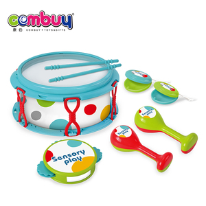 Instruments à main amusants, <span class=keywords><strong>kit</strong></span> de batterie 6 pièces, jouet musical pour bébé - Product Image 2