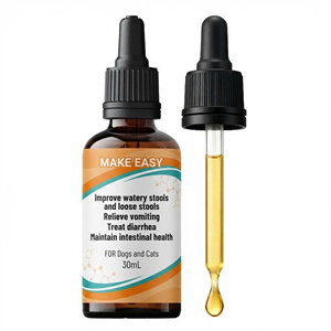 Complément d'hydratation <span class=keywords><strong>intestinale</strong></span> pour animaux de compagnie OEM, soin digestif, conditionneur intestinal, soutien nutritionnel liquide pour chien et chat - Product Image 1