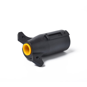 Conector de Remolque de 7 Pines Macho, Plástico Negro, Estándar Mo-160 para Remolque de RV - Product Image 3