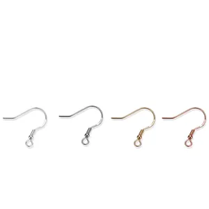 DIY Earring Making Hypoallergenic Ear Hook S925 Sterling Silver Earring Hook For Jewelry Making