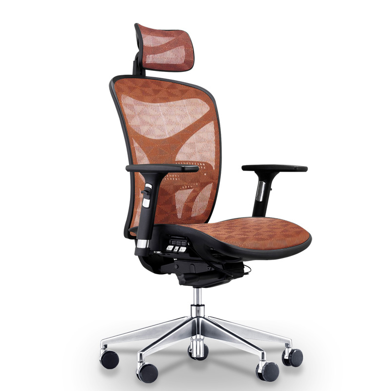 Luxury Office Furniture Multiple Colour All Mesh Highback President Executive Ergonomic Chair