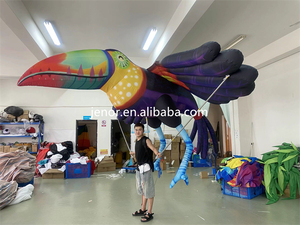 Disfraz Inflable <span class=keywords><strong>Gigante</strong></span> de Tucán, Marioneta de Aves Inflable para Desfiles y Actuaciones al Aire Libre - Product Image 5