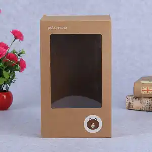 Kemasan Hadiah Mainan Kustom dengan Jendela Plastik Bening Dapat Kustom Bulat Kotak Bunga Hari Valentine dengan Jendela PVC