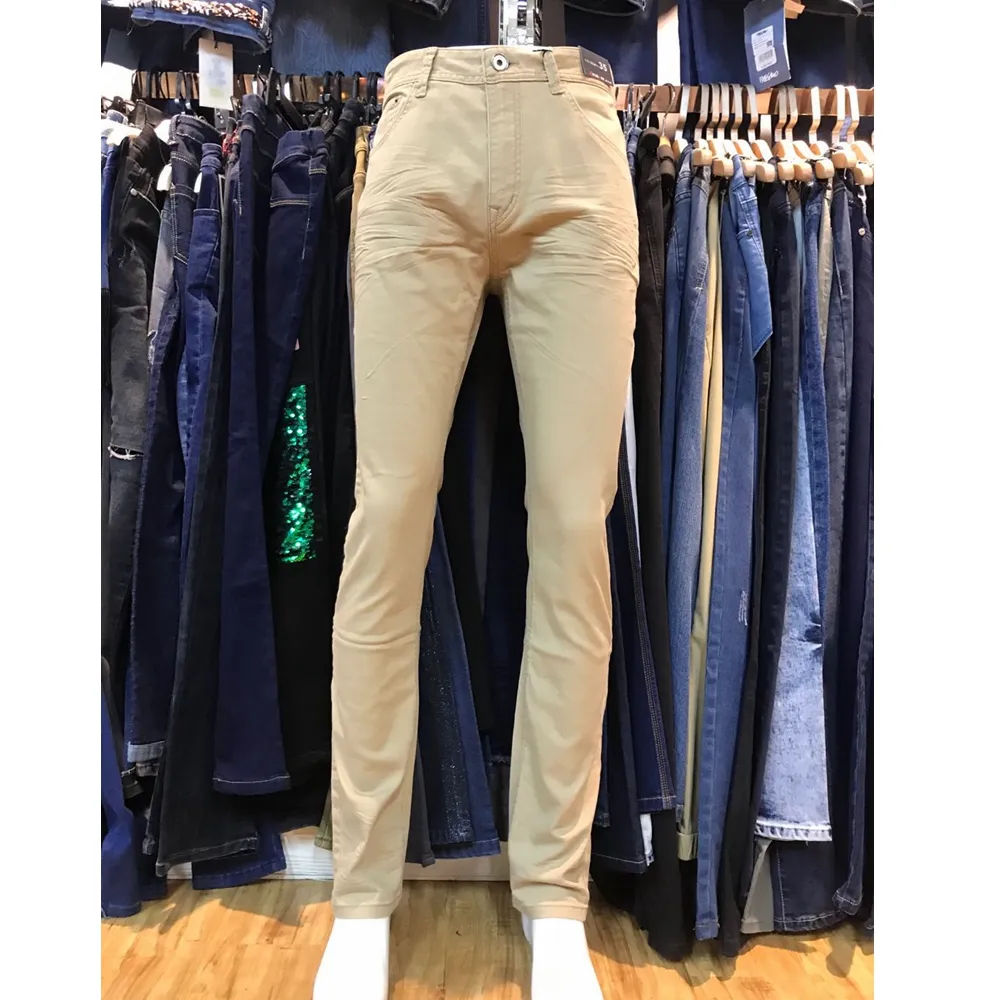 GZY Cheap Wholesale Stocklots Fashion Casual Chino Pants For Men