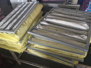 <span class=keywords><strong>Filter</strong></span> Udara <span class=keywords><strong>MICROGLASS</strong></span> POCKET Bag yang Dapat Disesuaikan untuk Unit Penanganan Udara, Unit Blower, Bangunan Komersial, dan Industri - Product Image 5
