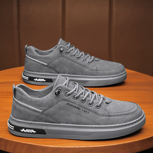 Zapatos de Trabajo Antideslizantes y Resistentes al Desgaste para Obras de Construcción de Primavera/Verano, Zapatos Casuales de Moda para Hombre, Versátiles e Impermeables - Product Image 2