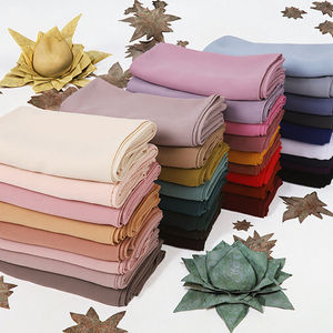 Venta al por mayor grande 180x70 cm estilo liso mujeres bufanda perla gasa <span class=keywords><strong>Hijab</strong></span> chal - Product Image 3