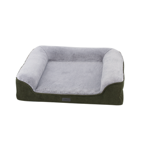 Neues <span class=keywords><strong>Design</strong></span> Hundes ofa Ortho pä dische Lounge Haustier bett Plüsch Memory Foam Großes Luxus-Hundes ofa für PE-Tasche - Product Image 4