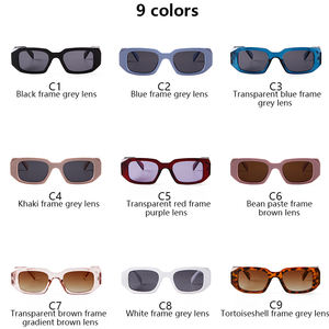 STY4144 produttore di <span class=keywords><strong>occhiali</strong></span> <span class=keywords><strong>da</strong></span> <span class=keywords><strong>sole</strong></span> alla moda UV400 Logo personalizzato colore esagonale rettangolo <span class=keywords><strong>occhiali</strong></span> <span class=keywords><strong>da</strong></span> <span class=keywords><strong>sole</strong></span> retrò donna uomo - Product Image 3