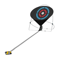 Filet d'entraînement portable pour la pratique du swing de golf en extérieur