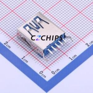 916-162A2058Y20200 USB Connector Through hole Component (THT) Connector Type-A USB 3.0 Female Through Hole - Product Image 2