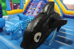 Winsun personalizado delfín tema inflable diversión ciudad comercial juegos interactivos alquiler al aire libre parque infantil - Product Image 2