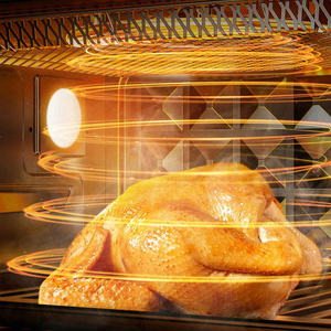 Horno tostador eléctrico 8 en 1, placas calientes, horno 8 en 1 de gran capacidad de 48L para uso doméstico en hoteles, tostado, calentamiento para hornear - Product Image 6